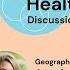 Health Equity Discussion With Sarah Hooper Geography As Key Structural Determinant Of Health