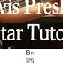 For Older Beginners Can T Help Falling In Love Elvis Presley Guitar Tutorial Tab Chords