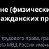 Тема 3 Граждане физические лица как субъекты гражданских правоотношений