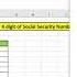 Show Only Last 4 Digits Of Social Security Number SSN In Excel