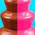 Chocolate Fountain Fondue Challenge Candy Chocolate Food Battle By RATATA