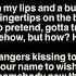 USHER Kissing Strangers Lyrics