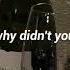 Mitski Why Didn T You Stop Me Lyrics Lyric Video