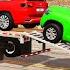 Flatbed Truck Mcqueen Transportation With Truck Pothole Vs Car 191 BeamNG Drive