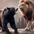 Black Bear Vs Barbary Lion Who Will Win Wildlifeshowdown Predatorvspredator Animalbattle Short