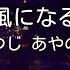 カラオケ 風になる つじあやの