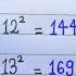 Square Root 1 To 30 Write The Square Numbers From 1 To 30 Square Root