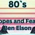 Hopes And Fears Ben Elson 80 S