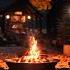 Fall Ambience Relaxing Autumn Evening With Crackling Campfire Night Sound For Sleep Relax Study