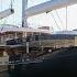 Jeff Bezos S Sailing Yacht Koru With Her Masts Stepped