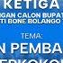 DEBAT PUBLIK KETIGA PASANGAN CALON BUPATI DAN WAKIL BUPATI BONE BOLANGO TAHUN 2024