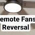 Reverse Your Ceiling Fan With A Remote