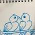 Birds Drawing Step By Step Art Drawing Birddrawing Birddrawingeasy Kidsdrawing Art Shorts