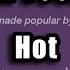 Hot Angel In Your Arms Karaoke Version
