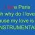 I Love Paris Vanessa Paradis KARAOKE