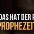 EINE PERFEKTE PROPHEZEIUNG