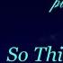 So This Is Love Cinderella Emile Pandolfi