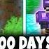 We Survived 100 Days In Hardcore MODDED Minecraft Trios Minecraft Hardcore 100 Days