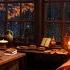 Rainy Autumn Day With Crackling Fireplace In A Cozy Hut Ambience Relax Sleep Or Study