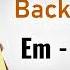 Rock Pop Backing Track E Minor 100 BPM Em C G D Guitar Backing Track