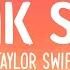 Taylor Swift Blank Space Lyrics