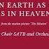 Ennio Morricone On Earth As It Is On Heaven The Mission For Choir SATB And Orchestra Full Score