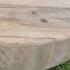 Wooden Round Indian Handicraft Side Drum Coffee Sofa Central Table Home Bedroom Living Furniture