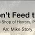 Finale Don T Feed The Plants Arr Mike Story Score Sound