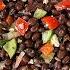 Mediterranean Black Bean Salad HEART HEALTHY 10 Minute Recipe