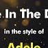 Adele Love In The Dark Karaoke Version From Zoom Karaoke