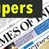 How To Read Newspapers For Improving Your English Importance Of Reading Newspapers Adrija Biswas