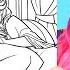 How To Color Anna Elsa Frozen 2 With Markers