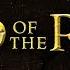 The Fellowship Theme Lord Of The Rings EPIC VERSION