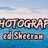 Photograph Ed Sheeran Cover By Color Music Children S Choir Lyrics Music English