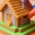 Minecraft House Magnetic Papercraft Shorts