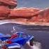 Play Rocket Racing Speed Run On Map Curvy Canyon 2