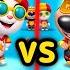 Talking Tom Gold Run Football Tom Vs Skater Angela Vs Iron Ben Vs Talking Becca Run Competition