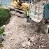 Nice Process Bulldozer Pushing Soil With 25 5ton Dump Trucks