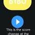 The Change Of My Score At The Secret Game In Goggle