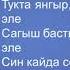 Ринат Рахматуллин Тукта янгыр