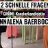 12 Fragen An Annalena Baerbock Grüne