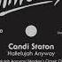 Candi Staton Hallelujah Anyway Director S Cut Signature Praise