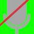 ZOOM MUTE Microphone Icon Green Screen Free Download