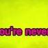 Karaoke Never Alone Instrumental W NO BGVs J Brickman Lady Antebellum