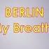 Berlin Take My Breath Away Karaokê