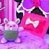 Building Amazing Purple Kuromi Bedroom Castle And Cute Bag From Polymer Clay DIY Miniature House