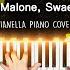 Post Malone Swae Lee Sunflower Spider Man Into The Spider Verse Pianella Piano Cover