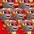 Talking Tom Hero Dash 1 Tom Vs 10 Tom Vs 100 Tom