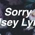 Sorry Halsey Lyrics