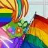 Little Girl Holding Lgbt Flag But It S With Countryhumans Countryhumans Gacha Trend